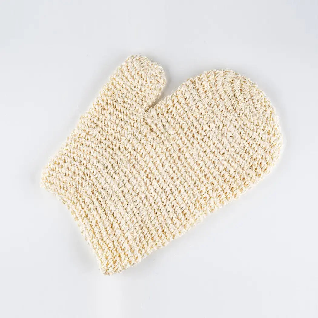 bath glove - sisal by baudelaire
