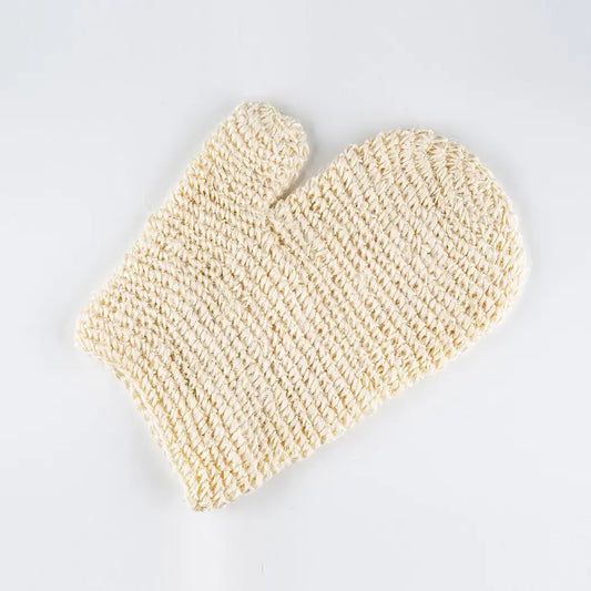 bath glove - sisal by baudelaire