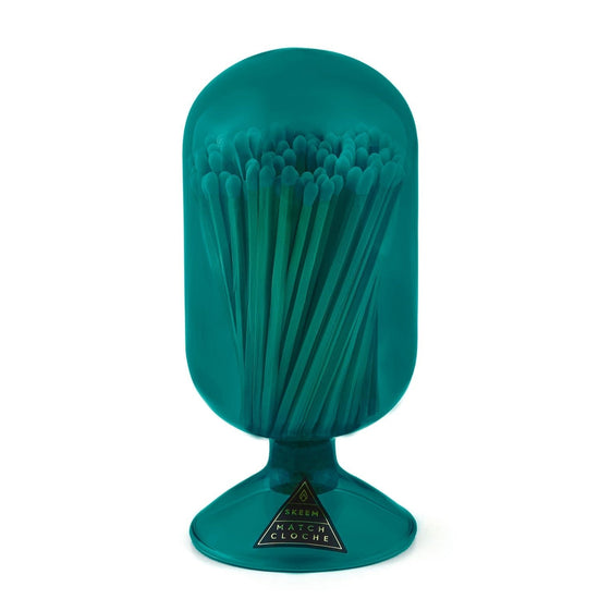 match cloche - colored glass - by skeem