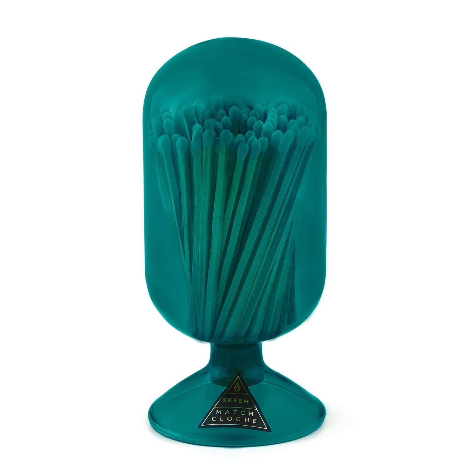match cloche - colored glass - by skeem