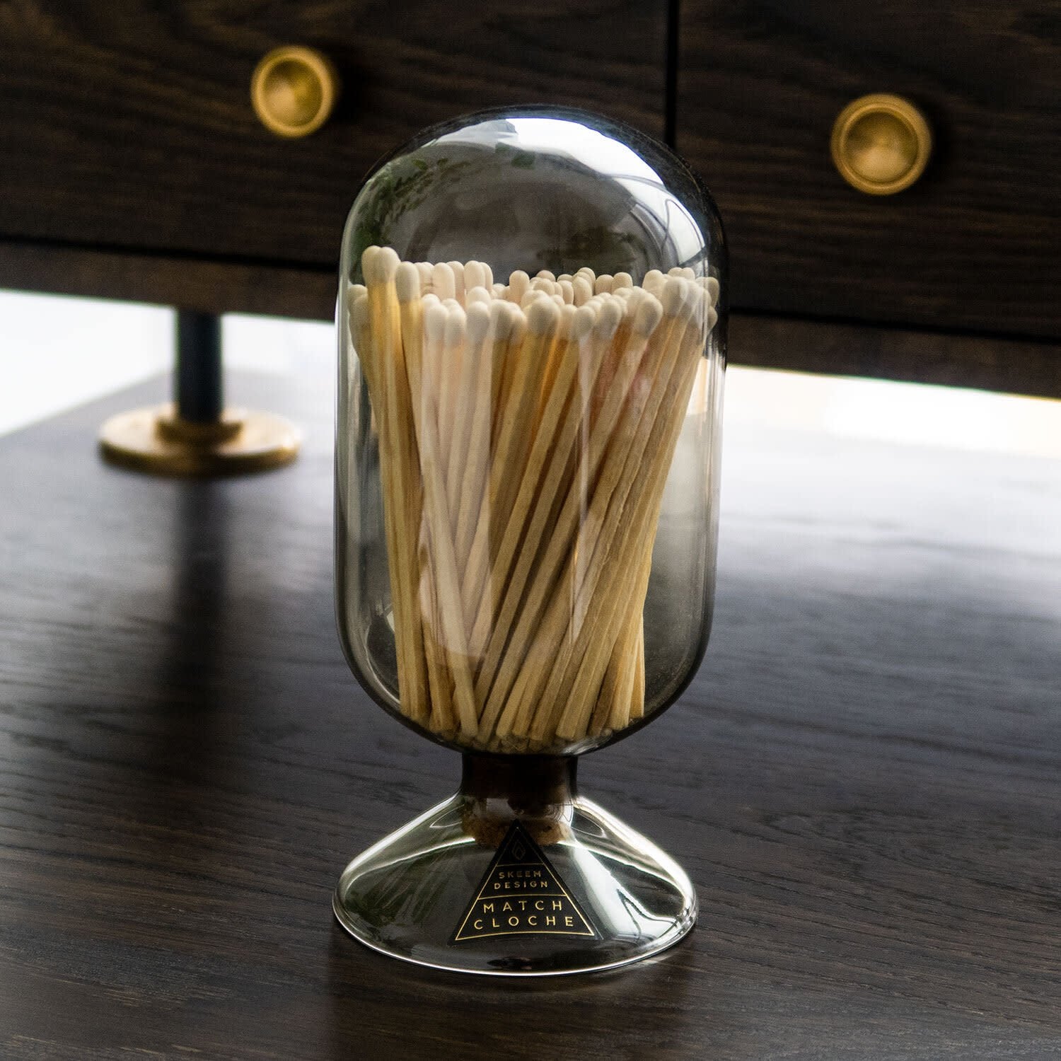 match cloche - colored glass - by skeem