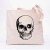 bag - canvas tote - skull by counter couture