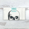 tea towel - flour sack - skull by counter couture