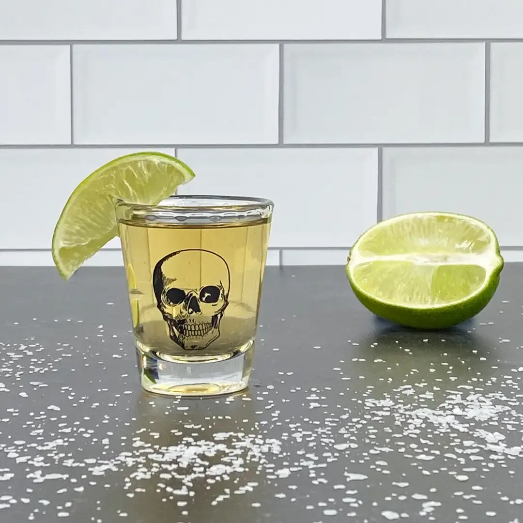 shot glass - skull by counter couture
