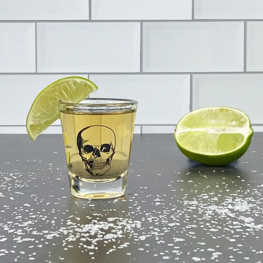shot glass - skull by counter couture