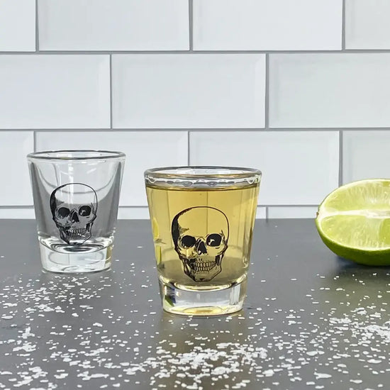 shot glass - skull by counter couture