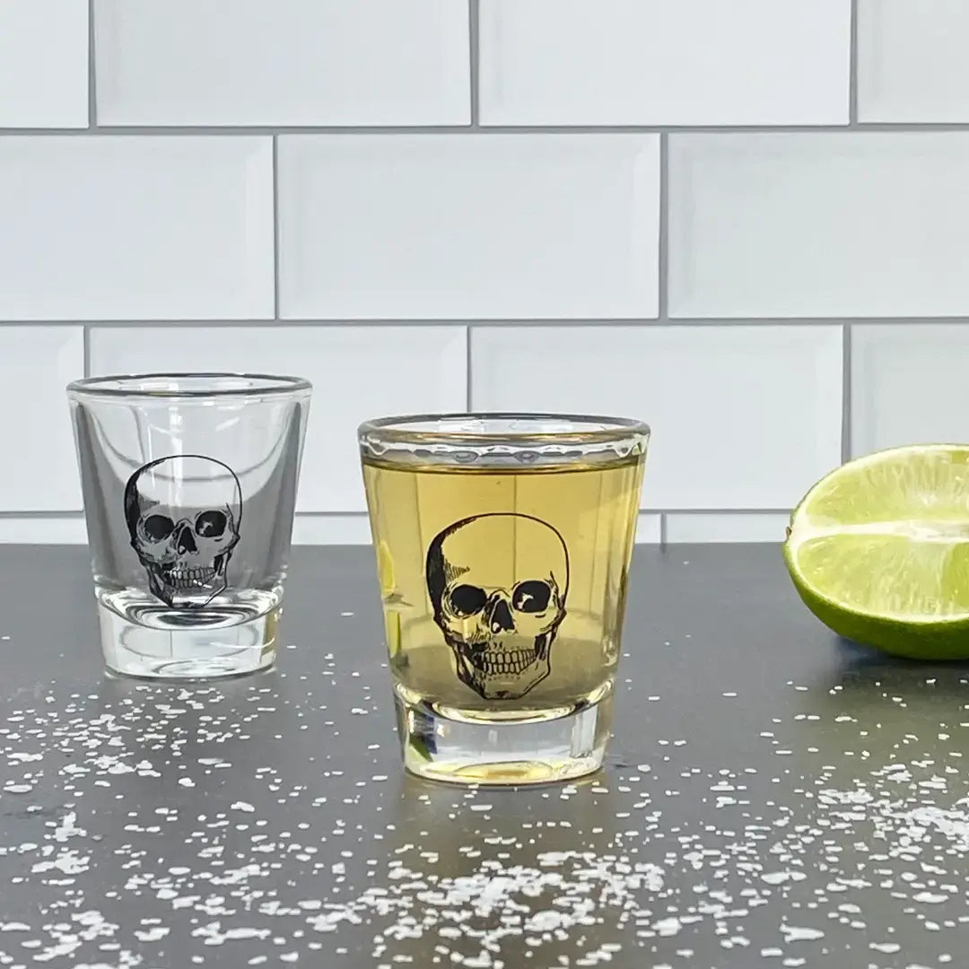 shot glass - skull by counter couture