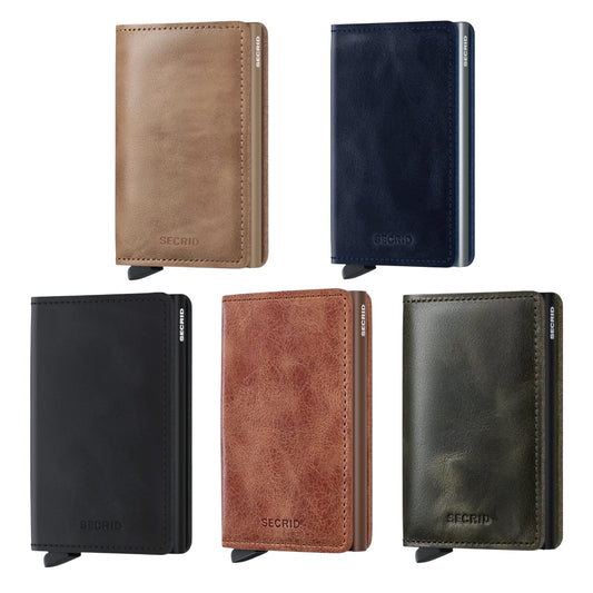 slimwallet - secrid - vintage leather by secrid