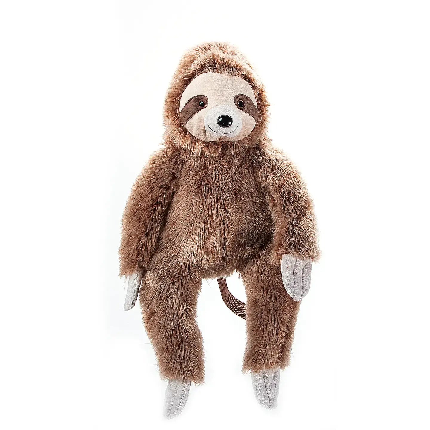 backpack - animal plush - sloth by the petting zoo