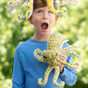 toy - animal plush - blue ring octopus - small 10" by the petting zoo