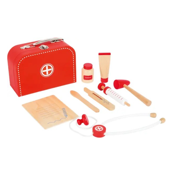 toy - doctor's play set by hauck toys