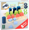 wooden puzzle - geometry shape fitting by hauck toys