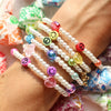 bracelet - gumball - smiley pearl by sofia ramsay