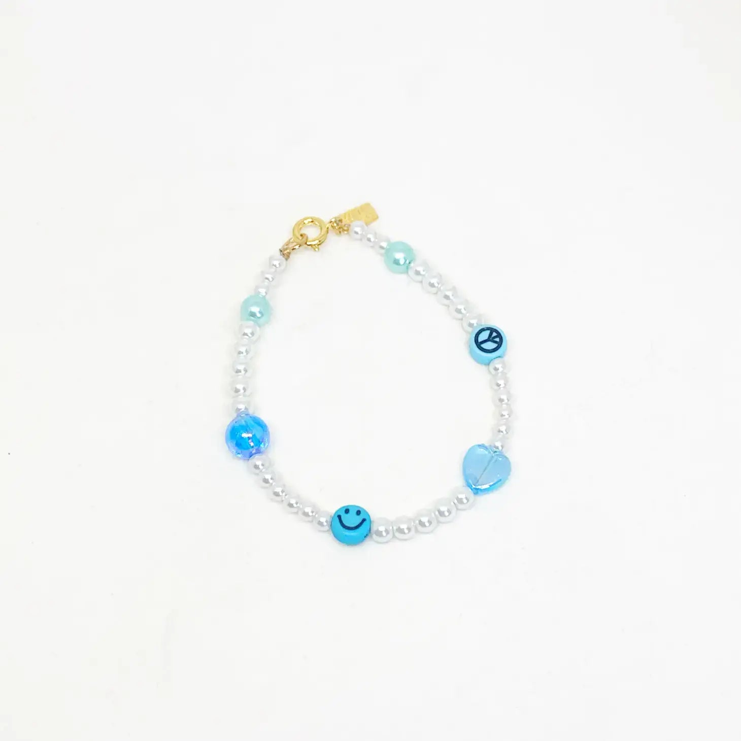 bracelet - gumball - smiley pearl by sofia ramsay