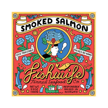 tinned seafood - smoked atlantic salmon by fishwife