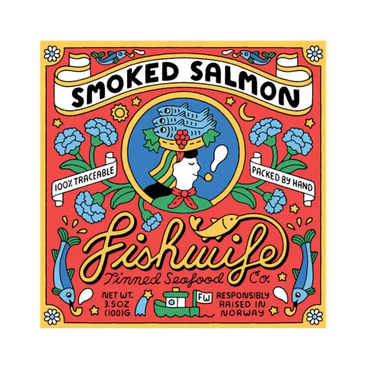 tinned seafood - smoked atlantic salmon by fishwife