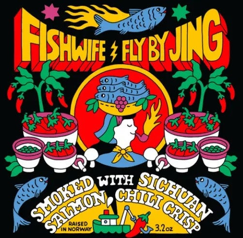 tinned seafood - smoked salmon - fly by jing by fishwife