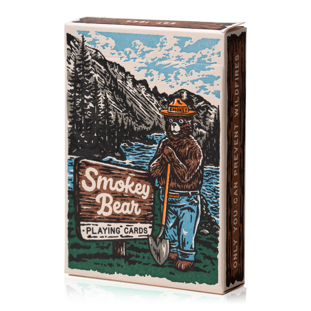 playing cards - smokey bear by art of play