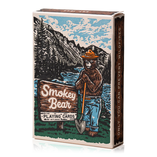 playing cards - smokey bear by art of play