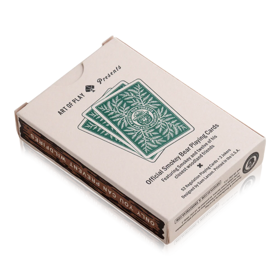 playing cards - smokey bear by art of play