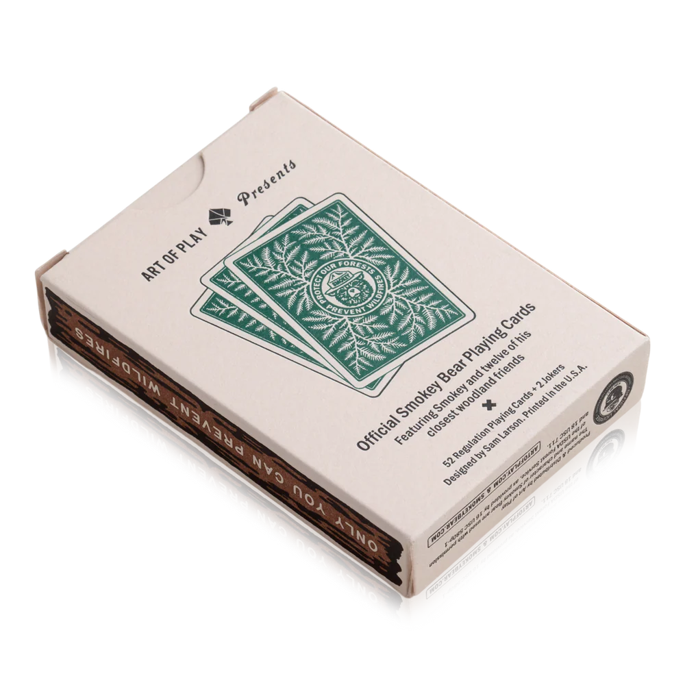 playing cards - smokey bear by art of play