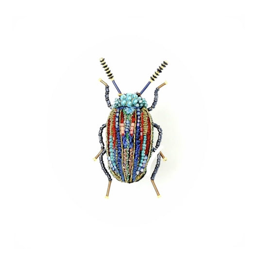 brooch pin - snowdon beetle by trovelore