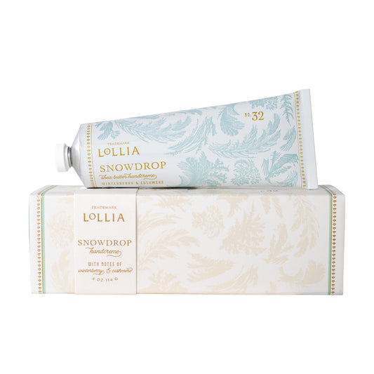 handcreme - shea butter - snowdrop by margot elena (tokyo milk/lollia/infinite she)