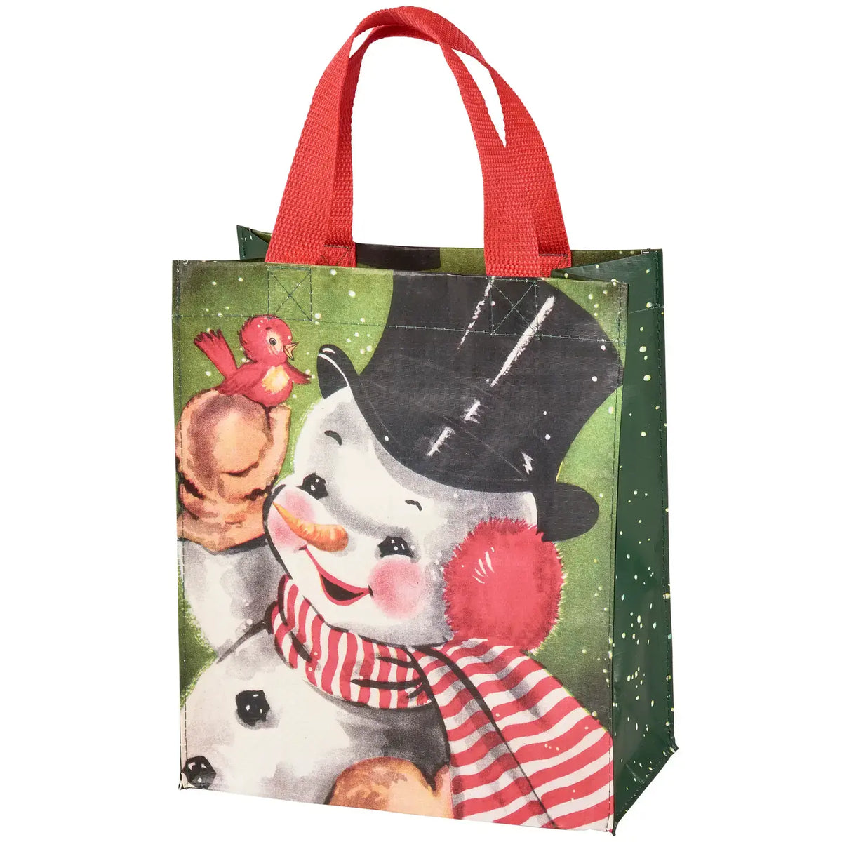 bag - daily tote - retro snowman by primitives by kathy