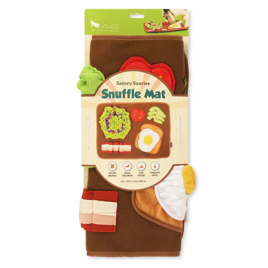 dog toy - snuffle mat - savory sunrise by p.l.a.y.