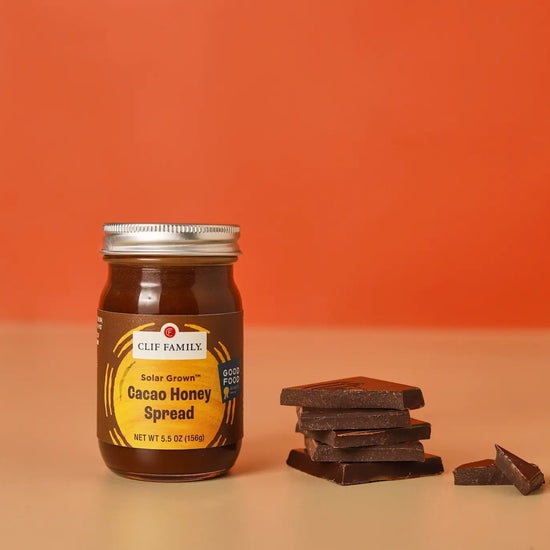 condiment - cacao honey spread - solar grown™ by clif family napa valley