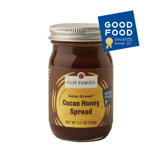 condiment - cacao honey spread - solar grown™ by clif family napa valley