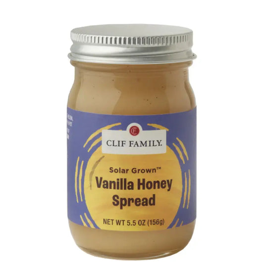 condiment - vanilla honey spread - solar grown™ by clif family napa valley