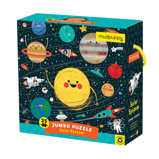 puzzle - jumbo - solar system by chronicle books