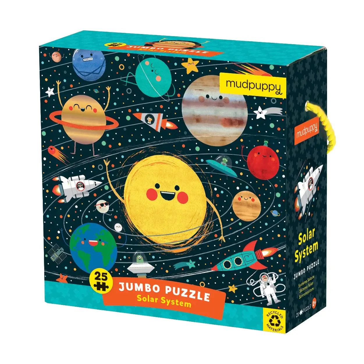puzzle - jumbo - solar system by chronicle books