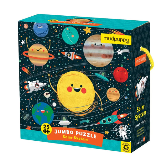 puzzle - jumbo - solar system by chronicle books