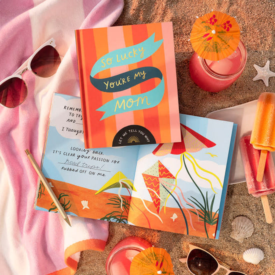 book - so lucky you're my mom by compendium