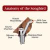 bottle pourer - songbird specialties® - black by totally bamboo