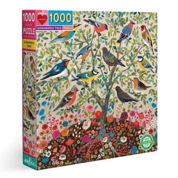 puzzle - 1000-piece - songbirds by eeboo