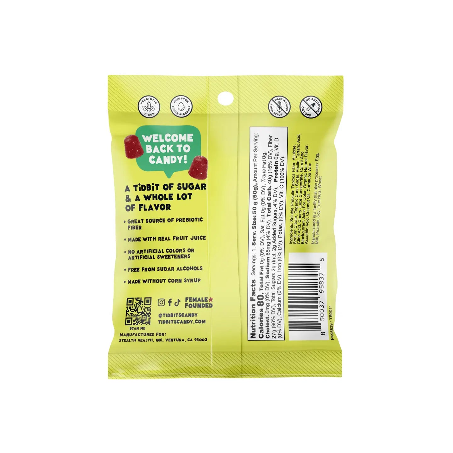 candy - tidbits gummies by tidbits candy