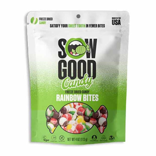 candy - rainbow bites - freeze dried by redstone foods inc
