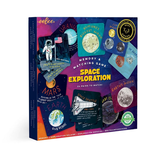 matching game - space exploration by eeboo