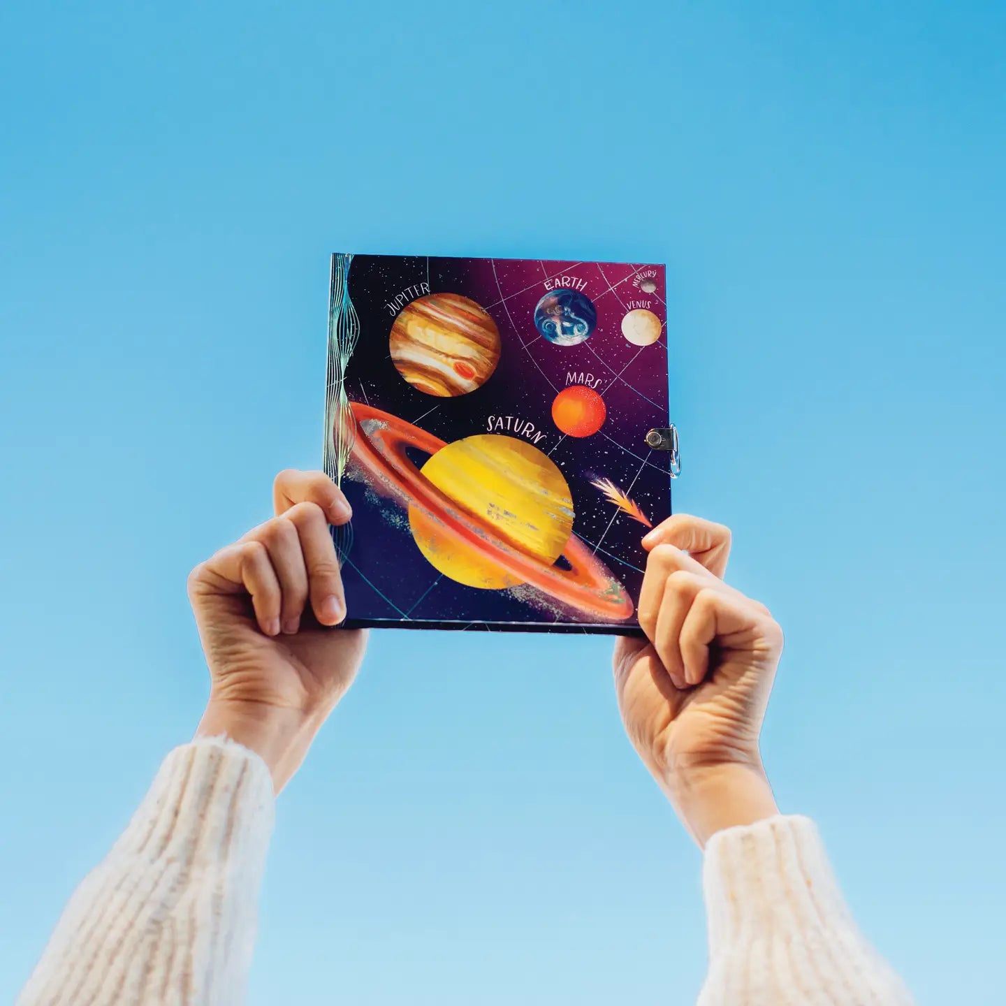 book - space journal by eeboo