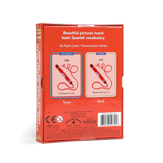 flash cards - spanish vocabulary by eeboo