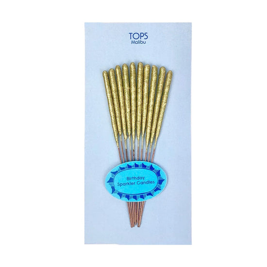 sparkler candles - mini birthday by tops malibu