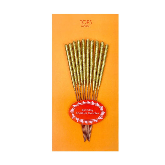 sparkler candles - mini birthday by tops malibu
