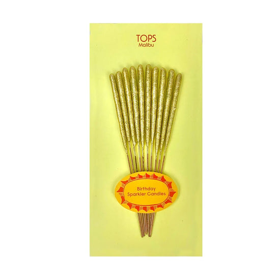 sparkler candles - mini birthday by tops malibu