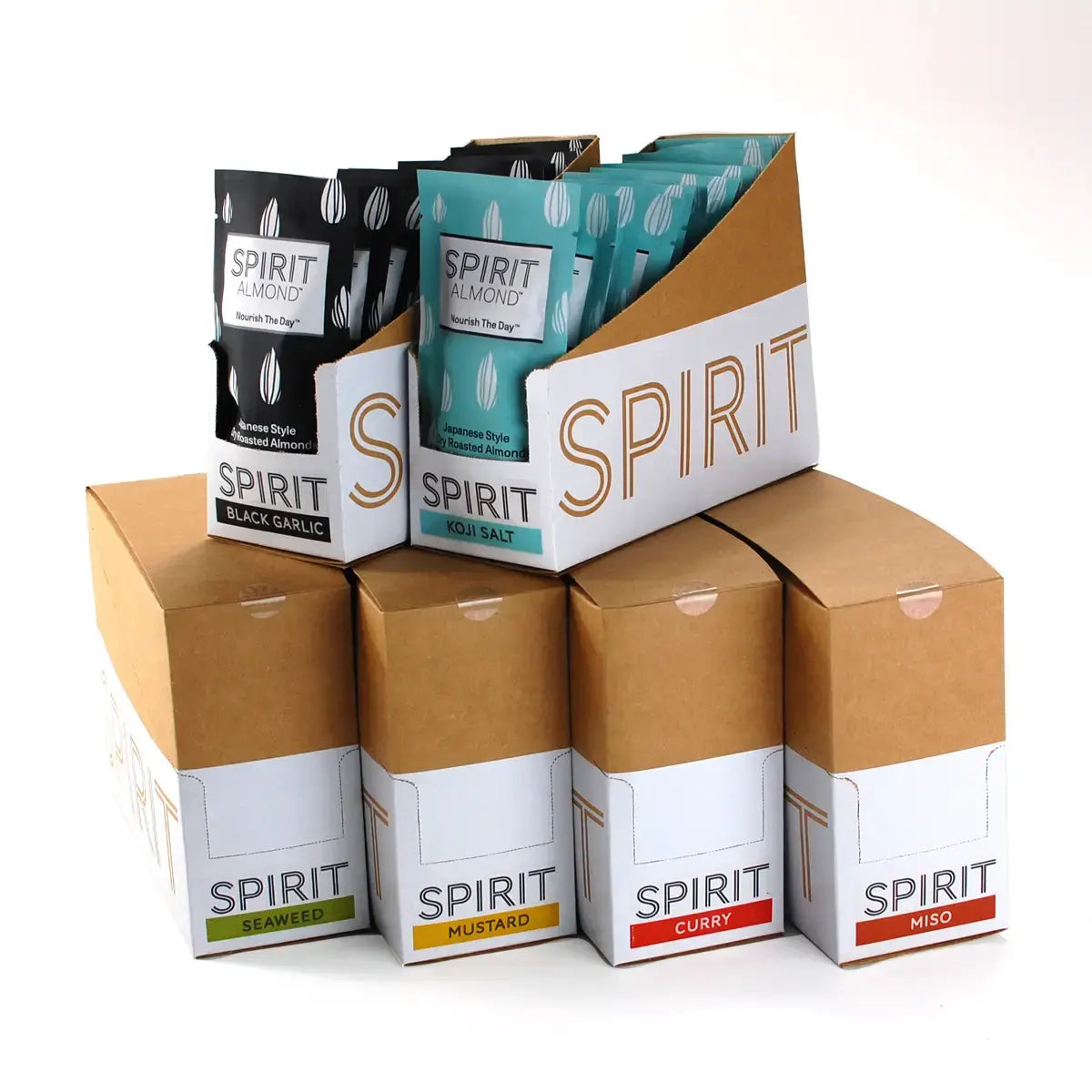 snack pack - almonds by spirit almonds