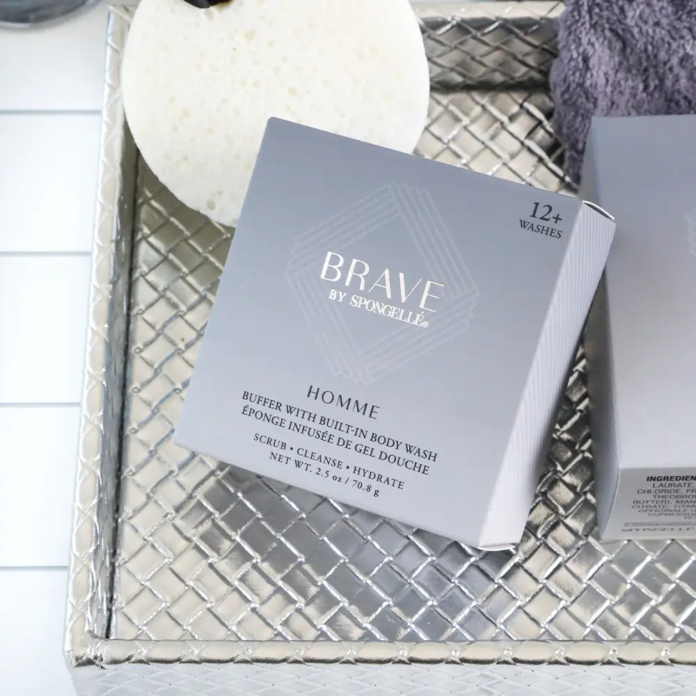 sponge buffer - infused - brave by spongelle llc