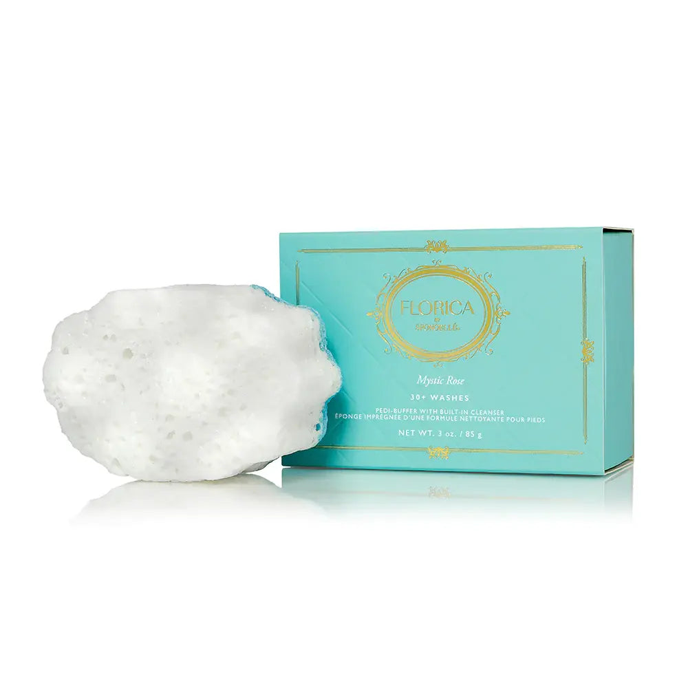 sponge buffer - infused mystic rose by spongelle llc