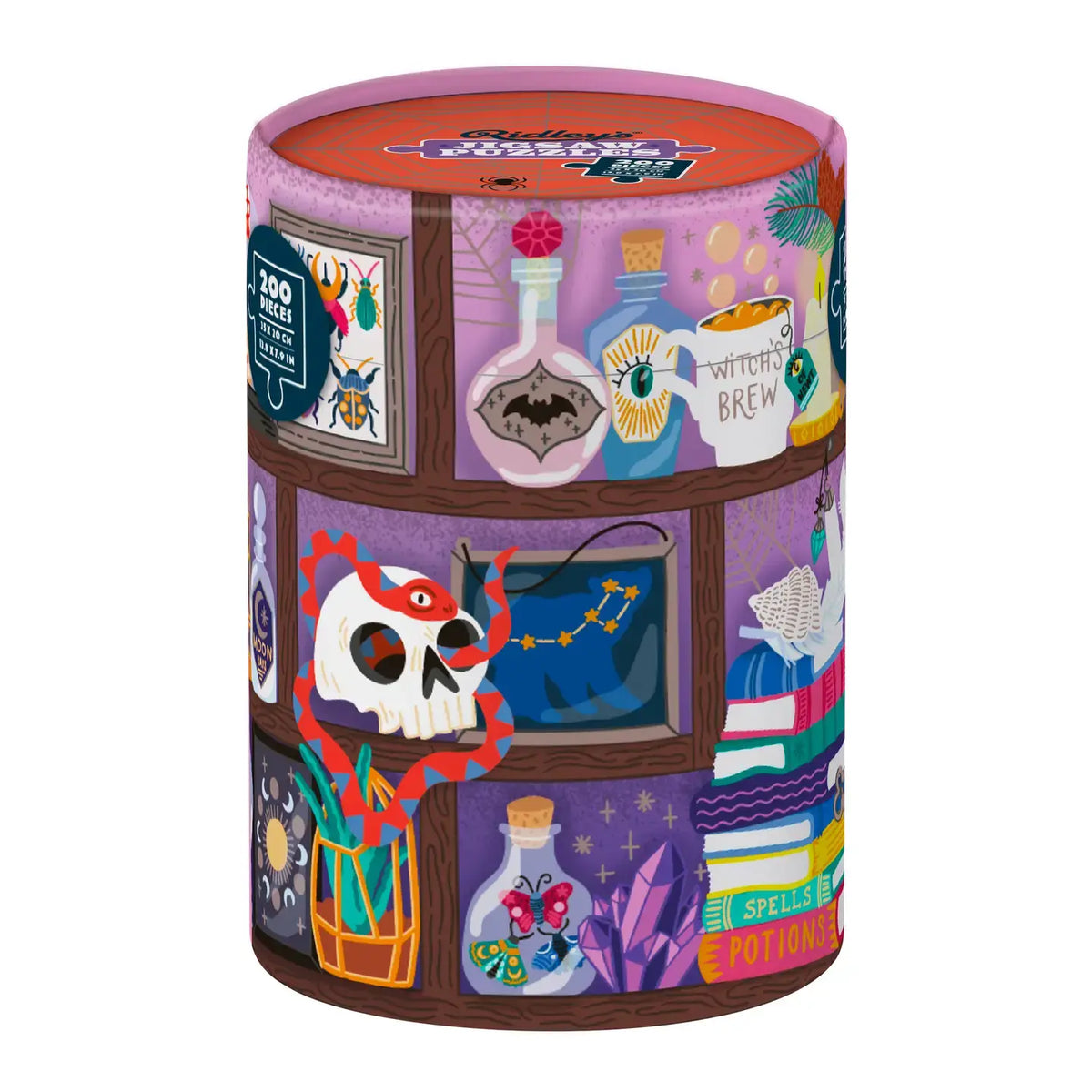 puzzle - spooky curiosities - 200-piece by chronicle books